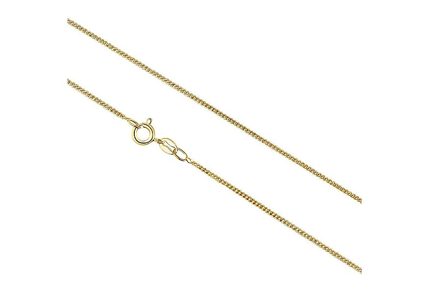 Vivance Collierkettchen 925 Sterling Silber vergoldet Panzerkette 40 cm günstig online kaufen