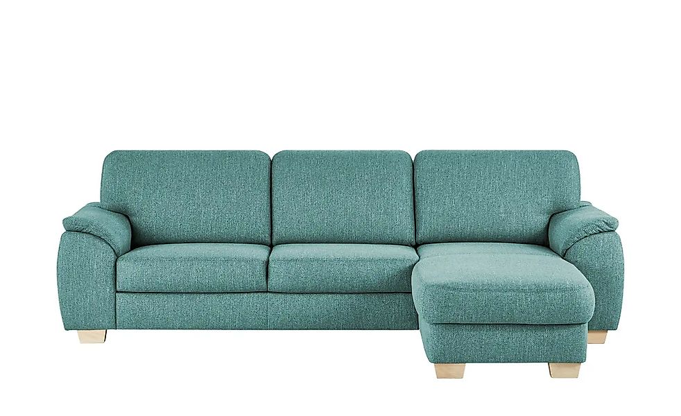 smart Ecksofa  Valencia ¦ türkis/petrol ¦ Maße (cm): B: 281 H: 90 T: 173.0 günstig online kaufen
