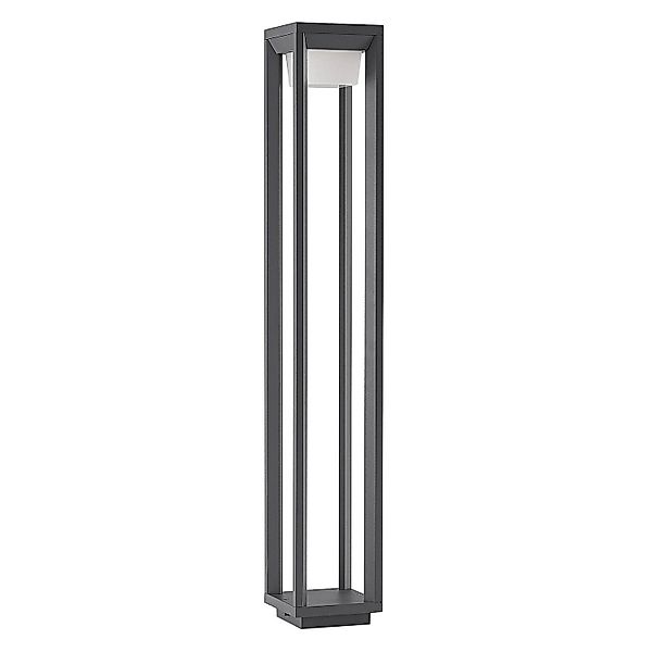 PRIOS LED Außenleuchte Gamion 2621012 Spritzwassergeschützt Modern in Alu a günstig online kaufen
