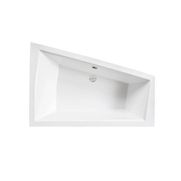 Bad Land Badewanne Eckwanne INTIMA Rechts 170x125 + Styroporverkleidung + B günstig online kaufen