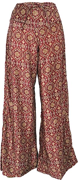 Guru-Shop Relaxhose Weite Samt Marlenehose, hochgeschnittene günstig online kaufen