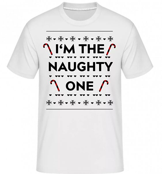 I'm The Naughty One · Shirtinator Männer T-Shirt günstig online kaufen