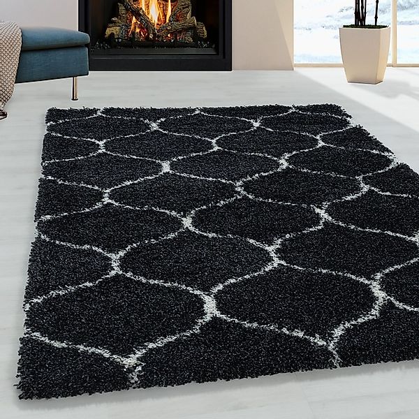 Ayyildiz Teppiche Hochflor-Teppich »SALSA 3201«, rechteckig, 50 mm Höhe, au günstig online kaufen