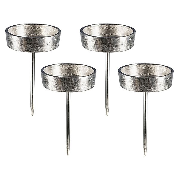 naninoa GmbH Adventsleuchter Aluminium Kerzenpick 4er günstig online kaufen