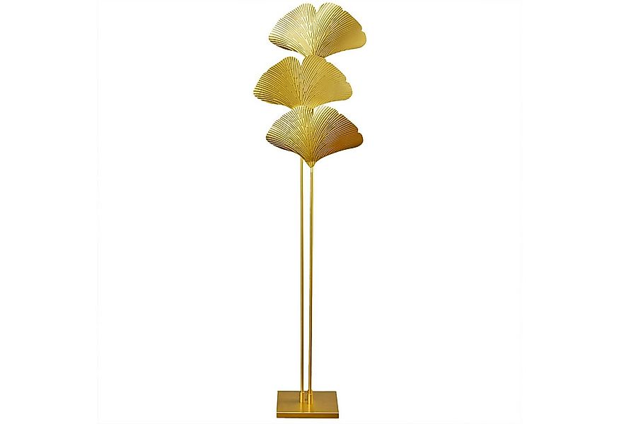 riess-ambiente Stehlampe GINKGO 160cm gold, Ein-/Ausschalter, ohne Leuchtmi günstig online kaufen