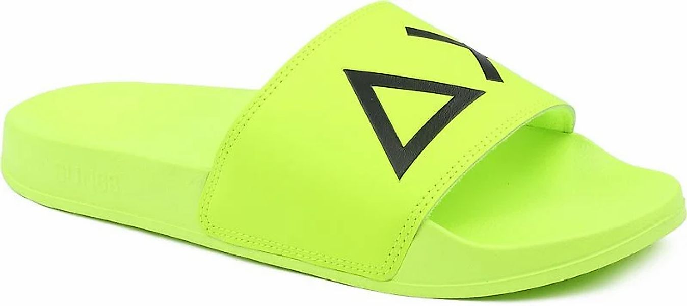 Sun68 Badesandalen Logo Fluo Gelb - Größe 42 günstig online kaufen