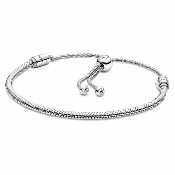 Pandora Charm-Armband Damen-Silber 925 mit förmigem günstig online kaufen