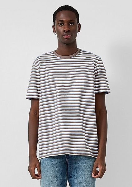 QS Kurzarmshirt T-Shirt Gestreiftes T-Shirt günstig online kaufen