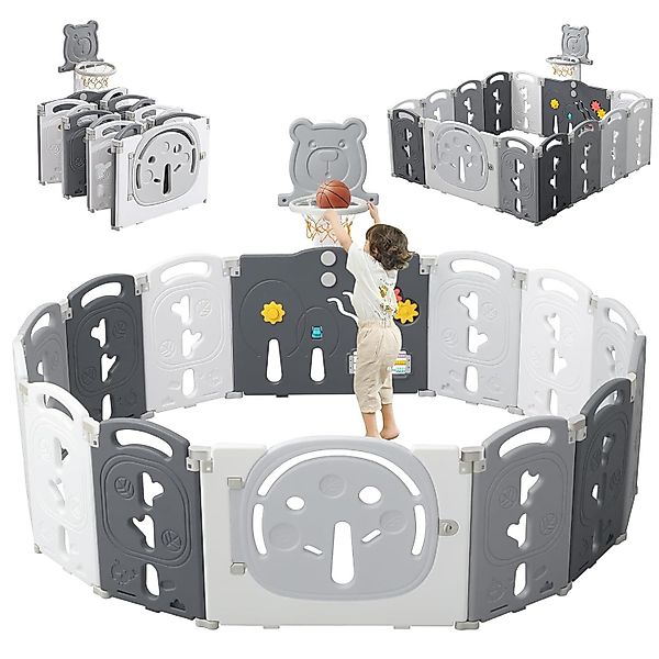 ToteBox Laufstall Faltbar Laufgitter Baby Mit günstig online kaufen