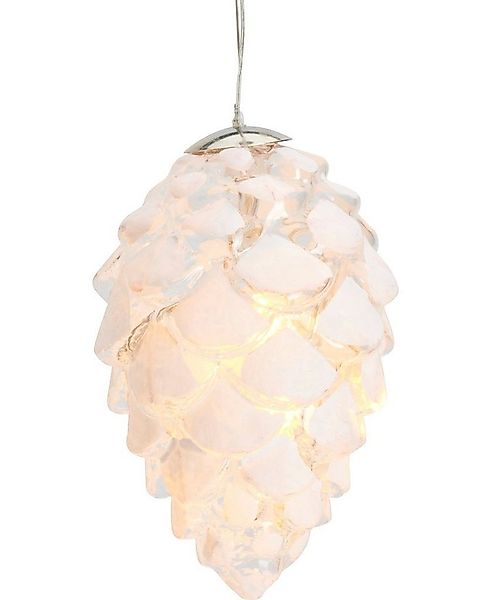 Sirius Home A/S LED Dekolicht Leuchtanhänger Glaszapfen Celina Cone weiß, L günstig online kaufen