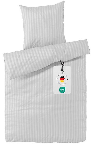 Carpe Sonno Bettwäsche Damast 135x200 155x220 Hochwertige Hotel Baumwoll Be günstig online kaufen