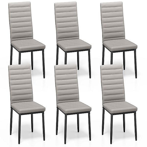 Bealife Esszimmerstuhl (6er-Set) ,Küchenstuhl mit Gepolstert,Esszimmerstühl günstig online kaufen