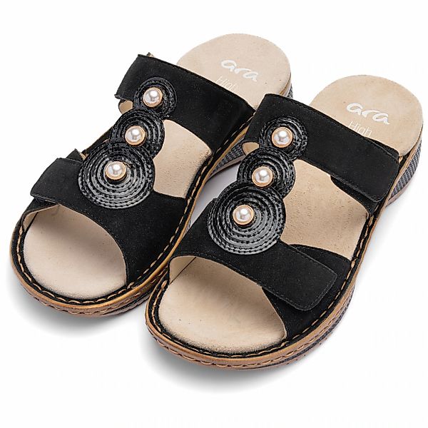 Ara Pantolette "HAWAII" Keilabsatz, Schlupfschuh, Bequemschuh in Weite G (= günstig online kaufen