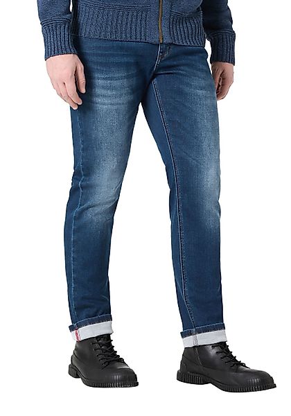 TIMEZONE Herren Jeans SLIM EDUARDOTZ Mid Waist - Slim Fit - Blau Grau günstig online kaufen
