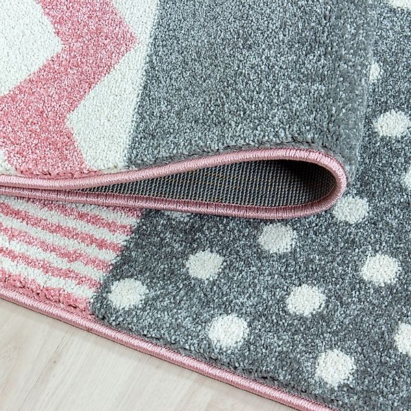 Ayyildiz Teppiche Kinderteppich »Kids 620«, rund, 12 mm Höhe, auch rechteck günstig online kaufen