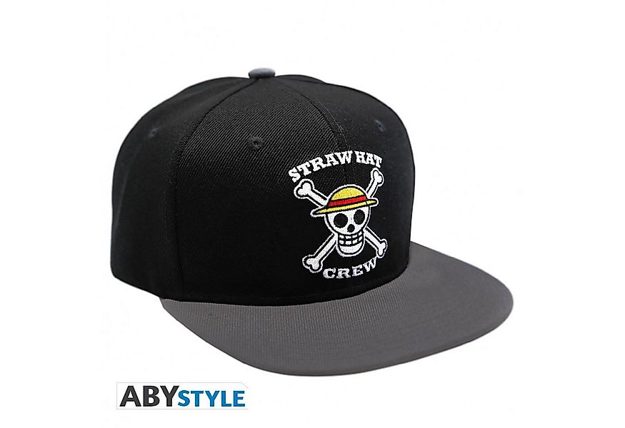 ABYstyle Schirmmütze ONE PIECE - Snapback Cap - Black & Grey - Skull günstig online kaufen