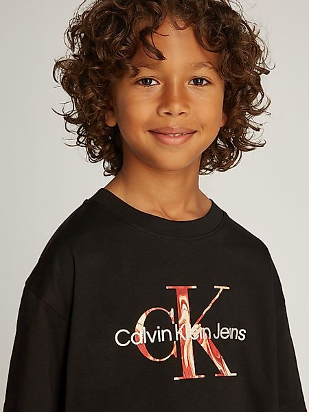 Calvin Klein Jeans T-Shirt OCEAN SWIRL günstig online kaufen