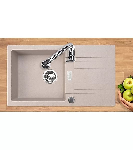 inter Granitspüle Küchenspüle Granit Siphon Einbauspüle günstig online kaufen