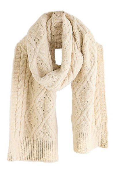 Next Schal Gemütlicher Strickschal mit Zopfmuster, (1-St) günstig online kaufen