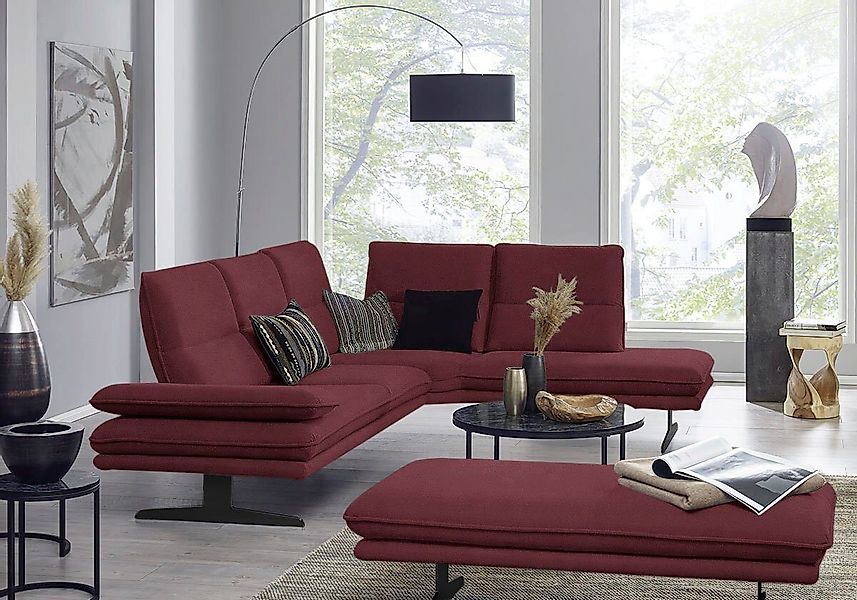 W.SCHILLIG Ecksofa broadway, Designsofa, toller Sitzkomfort, günstig online kaufen