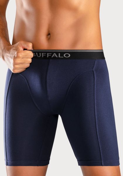 Buffalo Langer Boxer "Boxershorts für Herren" Packung, 3 Stk. tlg., in lang günstig online kaufen