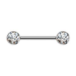 Taffstyle Intimpiercing Intim Titan Brustwarzenpiercing Kristall günstig online kaufen