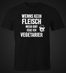 MoonWorks Print-Shirt Herren T-Shirt Wenn es günstig online kaufen