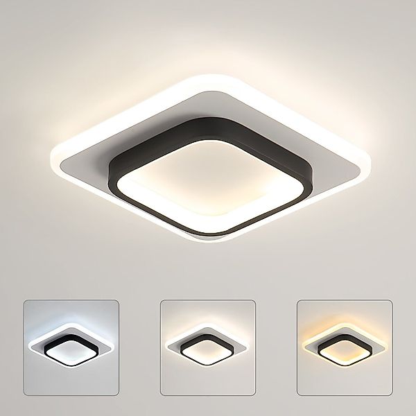 Goeco Deckenleuchte Flurlampe, Energiesparlampe, Flur-Deckenlampe, 20W, günstig online kaufen