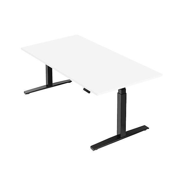 boho office® Schreibtisch Basic Line, Schwarz günstig online kaufen