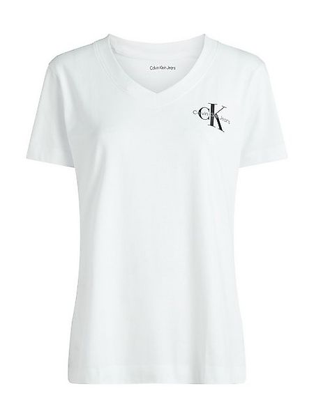 Calvin Klein Jeans Plus T-Shirt PLUS 2-PACK MONOLOGO V-NECK TEE (Packung, 2 günstig online kaufen