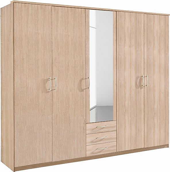 priess Kleiderschrank "Husum" mit dekorativen Kranz, wahlweise mit Schubkäs günstig online kaufen