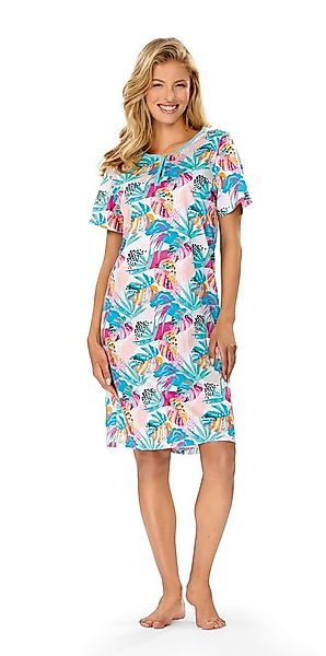 comtessa Nachthemd Comtessa Damen Nachthemd Kurzarm Türkis (1-tlg) mit trop günstig online kaufen