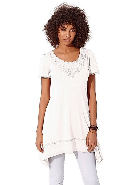 heine T-Shirt Longshirt Kurzarm günstig online kaufen