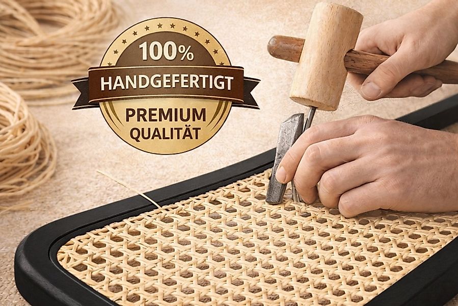 pemora Freischwinger Schwingstuhl Rückenlehne mit Wiener Geflecht günstig online kaufen