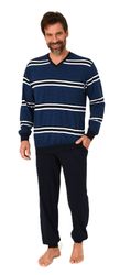 Normann Pyjama Normann Herren Schlafanzug lang günstig online kaufen