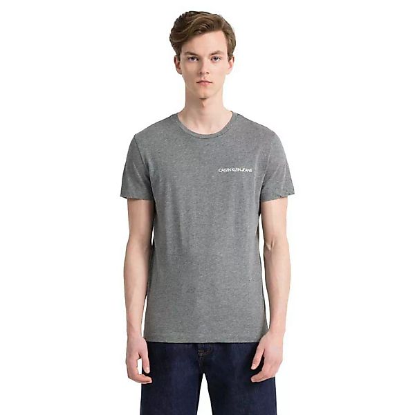 Calvin Klein Jeans Slim Kurzärmeliges T-shirt XL Grey Heather günstig online kaufen