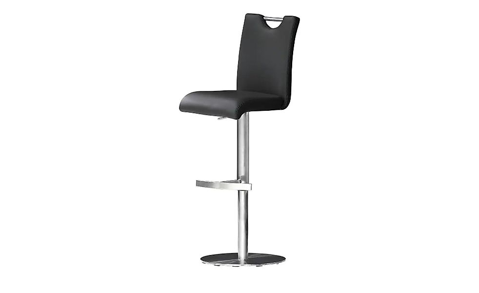 Barhocker  Gulia ¦ schwarz ¦ Maße (cm): B: 42 H: 91 T: 50.0 Polstermöbel > günstig online kaufen