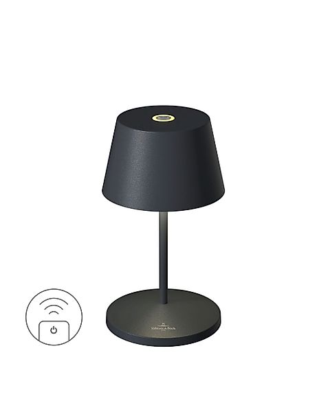 SEOUL 2.0 Outdoor Tischleuchte RC Schwarz günstig online kaufen