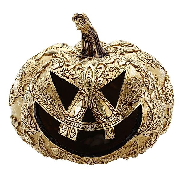 CHAKS Dekoobjekt Hochwertige Kürbis Halloween Dekofigur günstig online kaufen