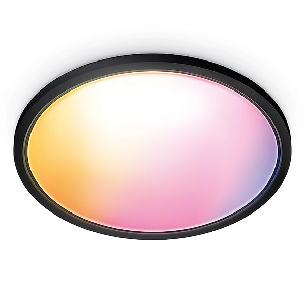 WiZ LED Panel RGBW Superslim in Schwarz 32W 2800lm günstig online kaufen