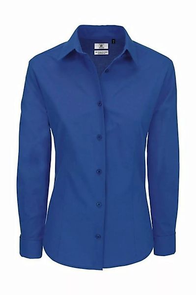 B&C Hemdbluse B&C Damen Business Bluse Oberteil T-Shirt Longsleeve langarm günstig online kaufen