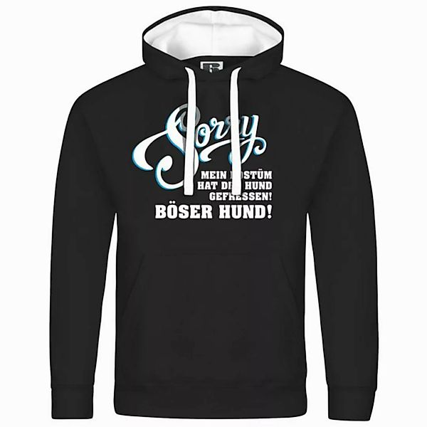 deinshirt Kapuzenpullover Herren Kapuzenpullover Sorry mein Kostüm hat der günstig online kaufen