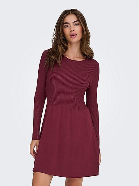 ONLY Strickkleid ONLALMA L/S O-NECK DRESS KNT NOOS günstig online kaufen
