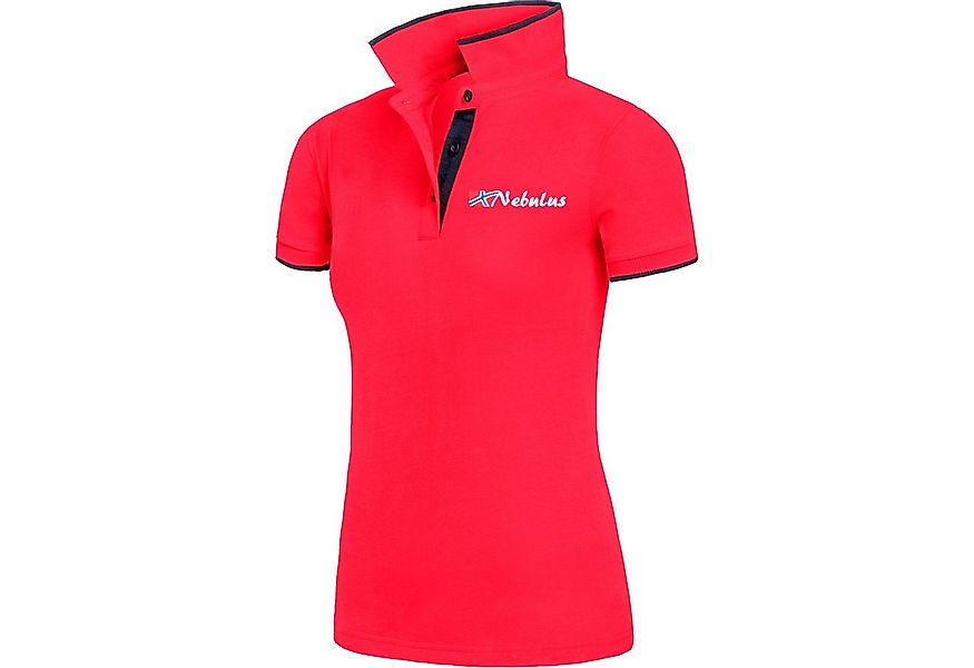Nebulus Poloshirt LASTONE, P6755 - Damen, rot-schwarz, XXL/44 günstig online kaufen