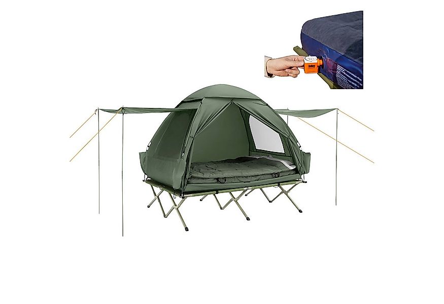 SoBuy Feldbett OGS32, Vorzelt Wasserdichtes Campingbett Campingliege Famili günstig online kaufen