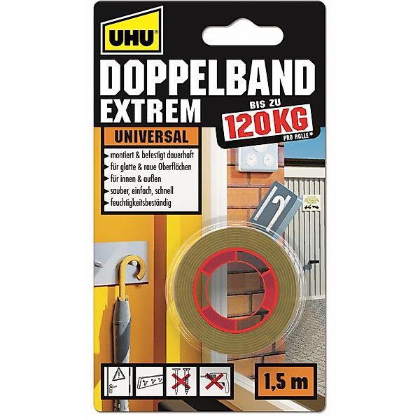 UHU Klebepad UHU Doppelband Extrem Universal günstig online kaufen
