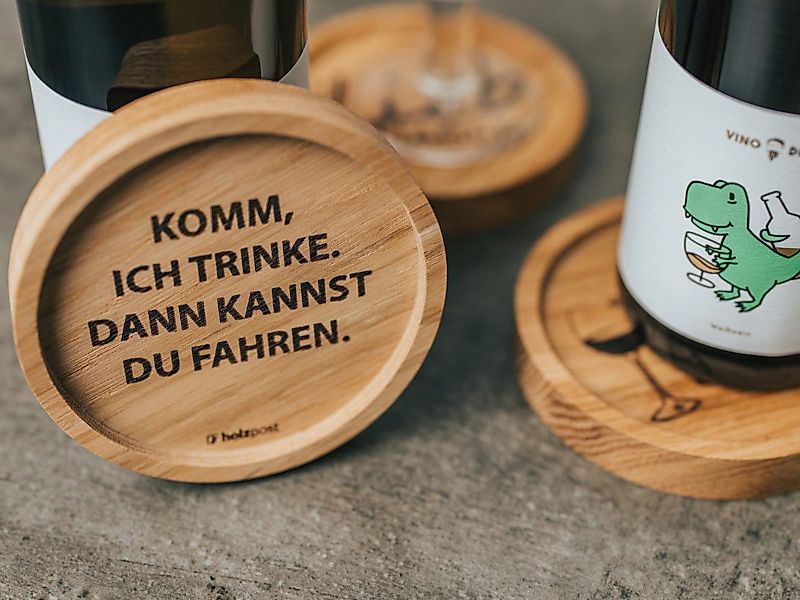 holzpost GmbH Platzset Untersetzer Mama Eiche günstig online kaufen