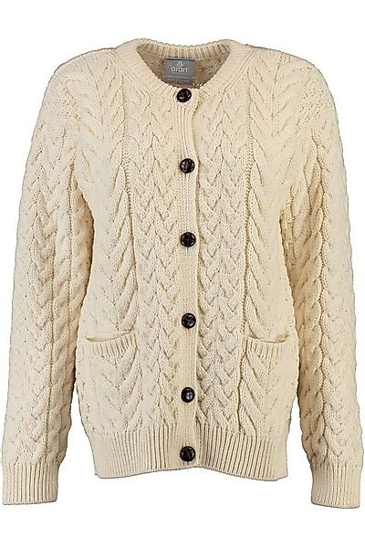 Carraig Donn Strickjacke im typischen Irland Aran Strick günstig online kaufen