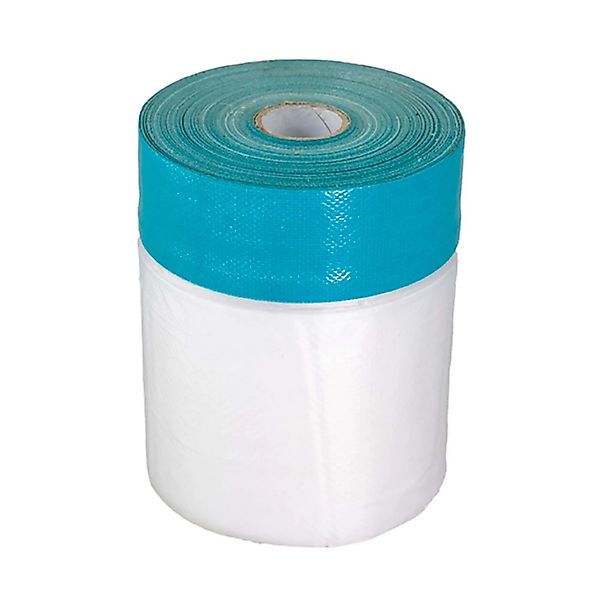 BMSC24 UV Masker Extra Abdeckband mit Klebeband 18m x 1,4m Transparent günstig online kaufen