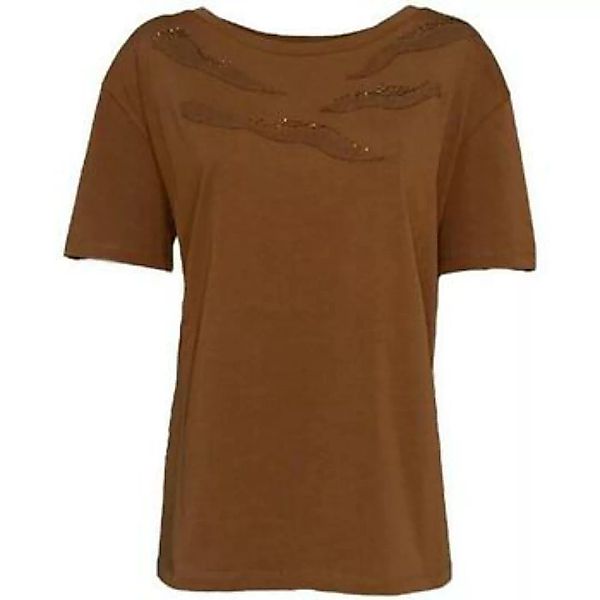 Giulia Valli  T-Shirt Donna  WE6220_CANNELLA günstig online kaufen